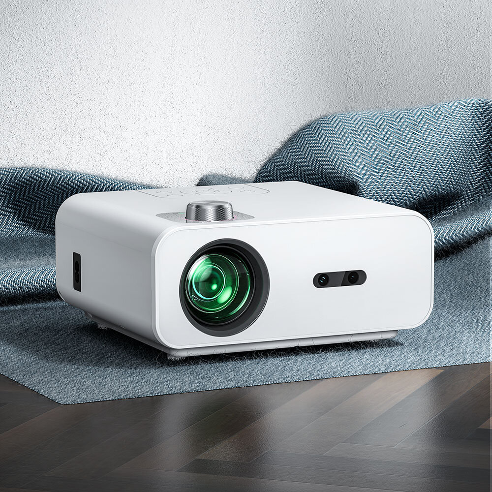 

BlitzWolf® BW-V5Max LED Projector Android 9.0 System Auto Focus Physical 1080P Resolution 9000 Lumens 6D-Keystone Correc