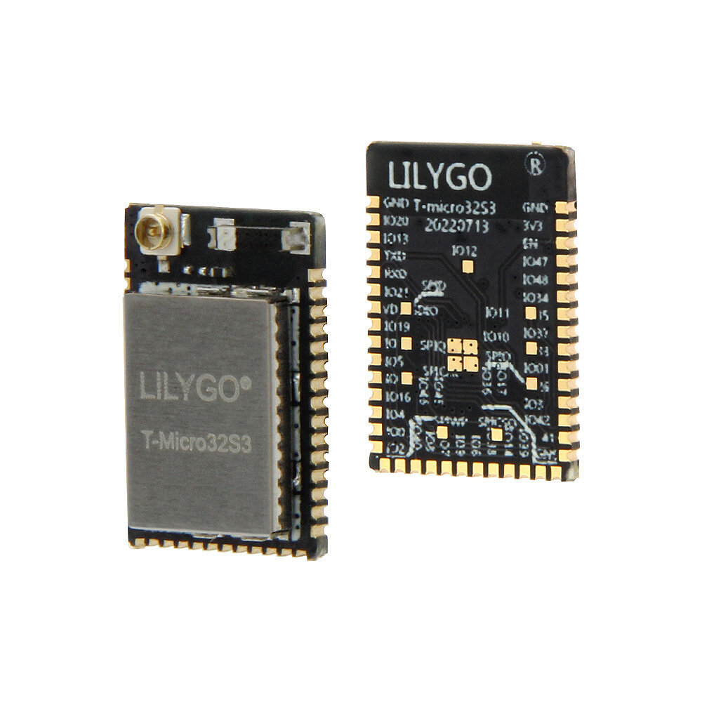 

LILYGO T-Micro32-S3 ESP32-S3 макетная плата ESP32-S3FH4R2 ESP32 модуль Wi-Fi Bluetooth 5,0 4 МБ Flash 2 МБ PSRAM модульн