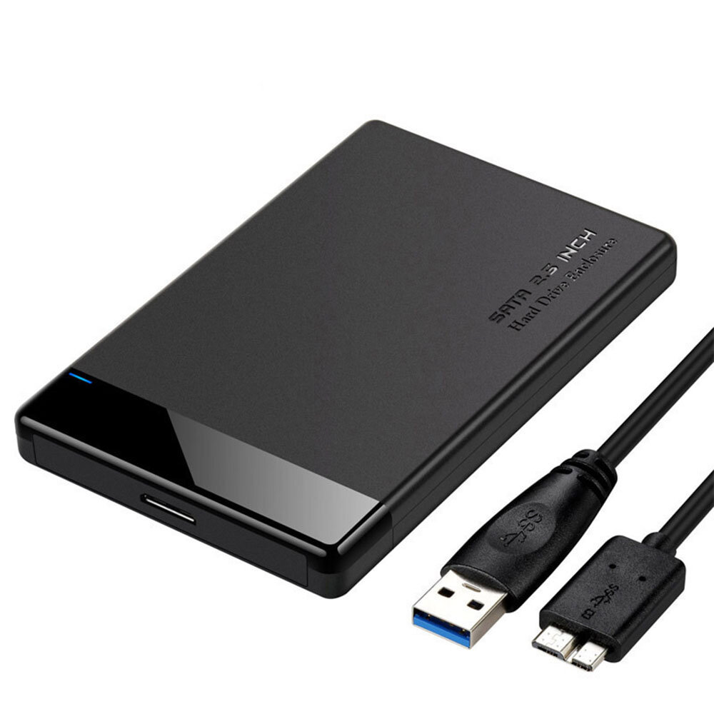 

2,5-дюймовый USB 3.0 SATA HDD SSD Внешний жесткий диск 6 ТБ 5 Гбит / с Жесткий диск Коробка Чехол Корпус Коробка