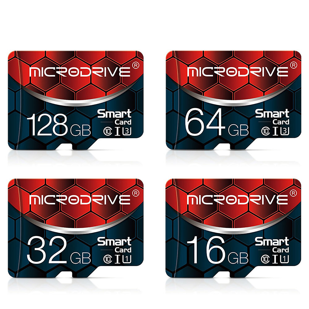 

Microdrive Class 10 U3 V30 Карта памяти TF 16G 32G 64G 128G 256GB TF Flash Карта Смарт-карта с адаптером SD