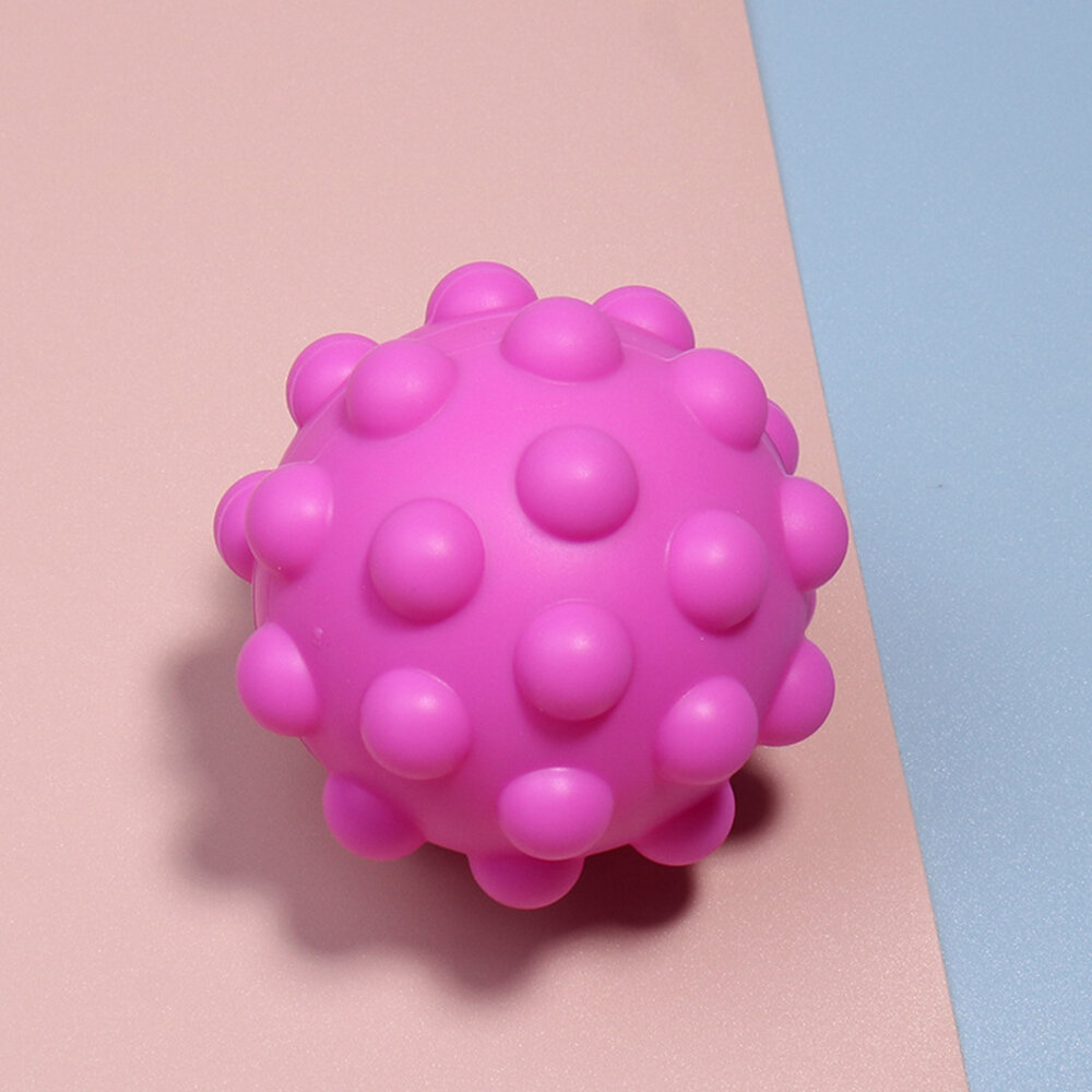 

Снятие стресса Pops 3D Силиконовый Decompression Vent Rainbow Push Bubble Ball Fidget Toy