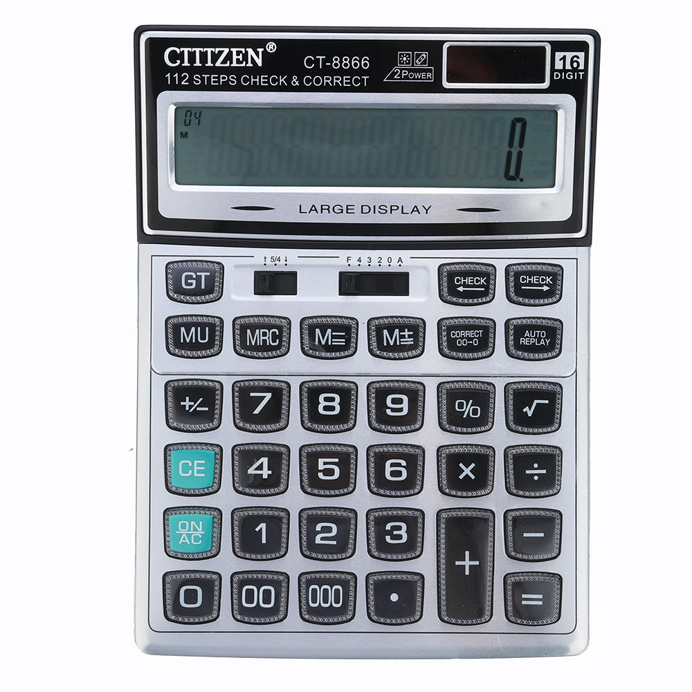 

GTTTZEN CT-8866 Crystal кнопочный калькулятор для офиса и студентов