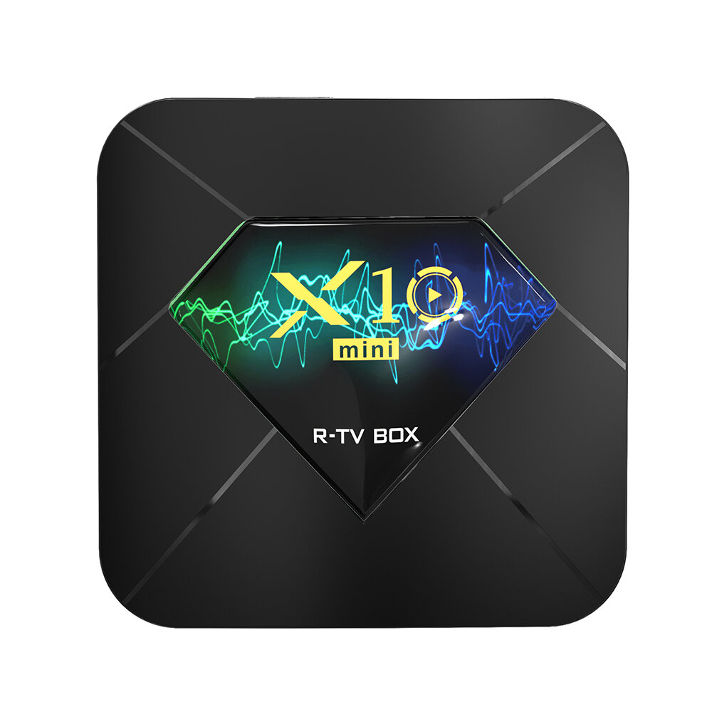 

X10 Mini Allwinner H313 DDR3 2GB RAM eMMC 16GB ROM 2.4G Wifi bluetooth 4.1 Android 10.0 4K TV Коробка Поддержка VP9 H.26