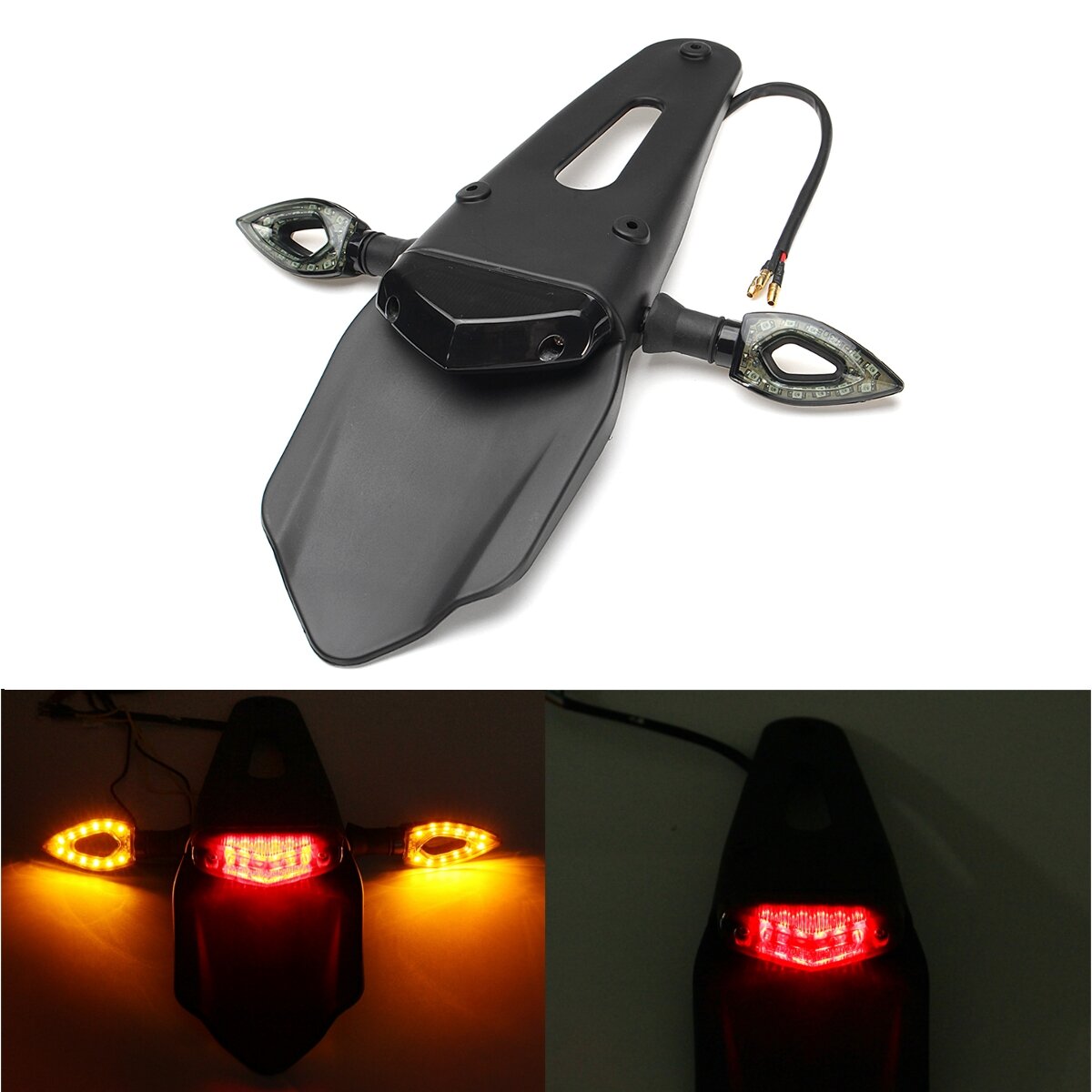 

12V LED Enduro Fender-Brake Задний свет Turn Signal Light для мотоцикл Dirt Bike