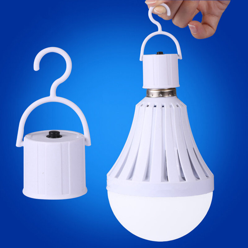 

5W 7W 9W 12W 15W Portable Spotlights Rechargeable E27 Led Light Bulb Light Bulb Water The Smart Emergency Bulb Automatic