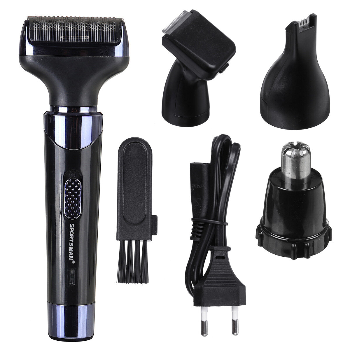 

4 In 1 Men's Electric Shaver Multifunctional Rechargeable Nose Hair Beard Trimmer Haircut