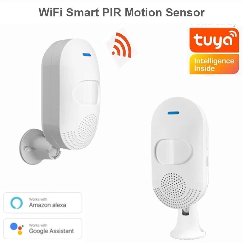 

Tuya WiFi PIR Motion Датчик Беспроводной инфракрасный детектор APP Безопасность Охранник Индукционная сигнализация челов