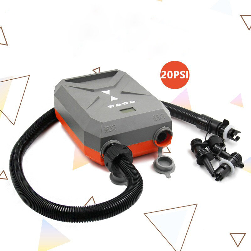 

SUP001 Surfboard Electric Air Pump 12V High-Pressure Pump Rubber Boat Inflatable Bed Tent Kayak Pump