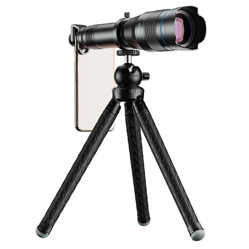 

APEXEL Universal HD 60X Телефон камера Объектив Телескоп Объектив Супертелеобъектив монокуляр с зумом и выдвижным элемен