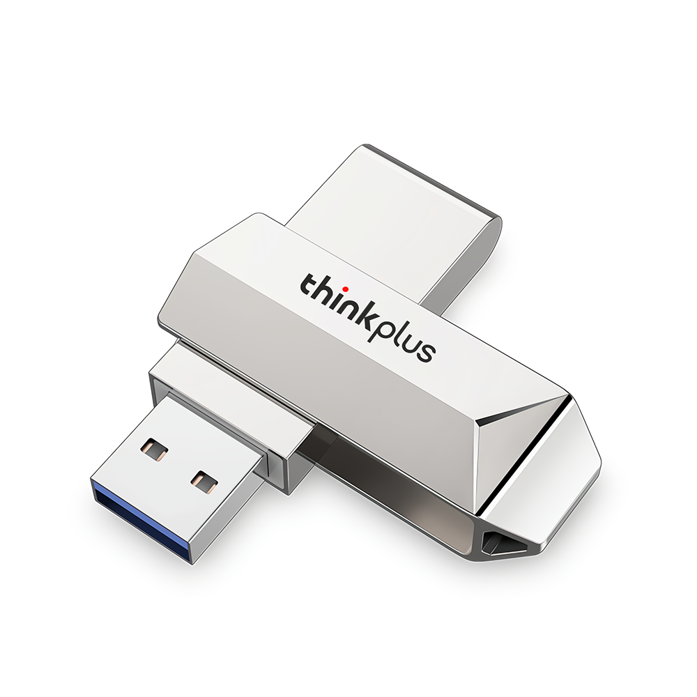 

Lenovo ThinkPlus TPU301 USB3.0 Flash Диск Металлический накопитель с вращением на 360° Flash Диск памяти 32G 64G 128G Th