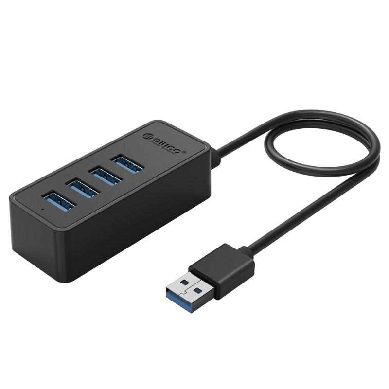 

Orico W5P-U3 4 порта USB 3.0 Настольный концентратор поддерживает функцию OTG с 5V Micro USB Power Port