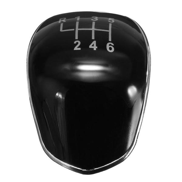 

Крышка ручки ручки переключения скоростей 6 скоростей для Ford Fiesta Замена черный хром