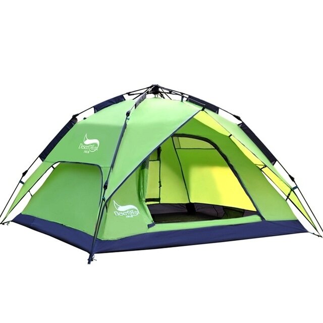 

Desert&Fox Automatic Camping Tent 3-4 People Waterproof Windproof Tent Sun Shelter Canopy for Outdoor Camping Travel 3 U