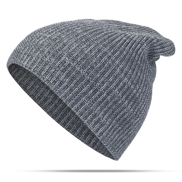

Женское Mens Solid Woolen Warm Knit Beanie Cap Регулируемая ветрозащитная зима Шапка
