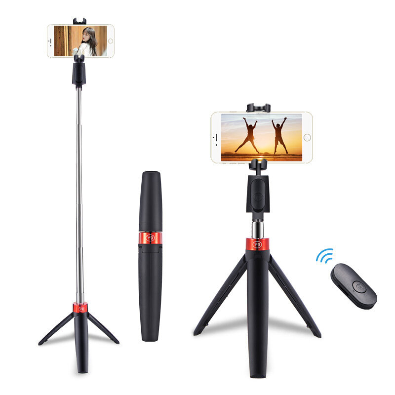 

Bakeey Y9 Многофункциональное беспроводное Bluetooth-селфи Selfie Палка Складная переносная ручка-монопод Дистанционный