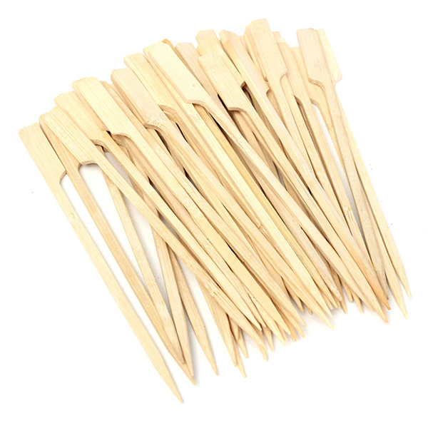 

30 шт. 20 см бамбуковые шампуры для барбекю деревянные палочки для гриля мясная еда длинные шампуры барбекю гриль Набор