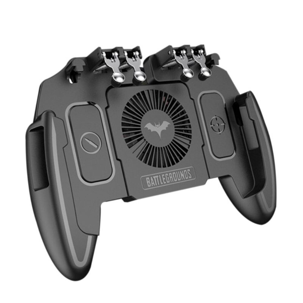 

Bakeey J11 Game Controller Joystick Cooling Fan Gamepad Handle For IOS Android 6.5 inch Or Below Cellphones