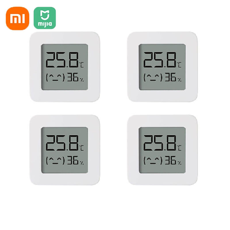 

1 ~ 4 шт. XIAOMI Mijia Bluetooth Термометр Беспроводной умный электрический цифровой гигрометр Термометр Работа с прилож