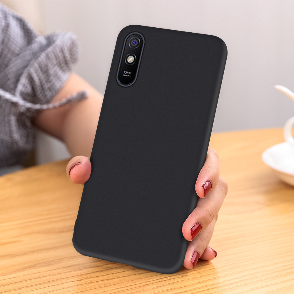 

Bakeey for Xiaomi Redmi 9A Case Ultra-Thin Shockproof Soft TPU Protective Case Back Cover Non-Original