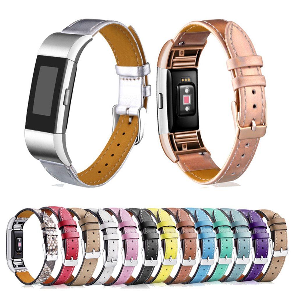 

Bakeey Запасной кожаный ремешок смотреть Стандарты для Smart Watch Fitbit Charge 2
