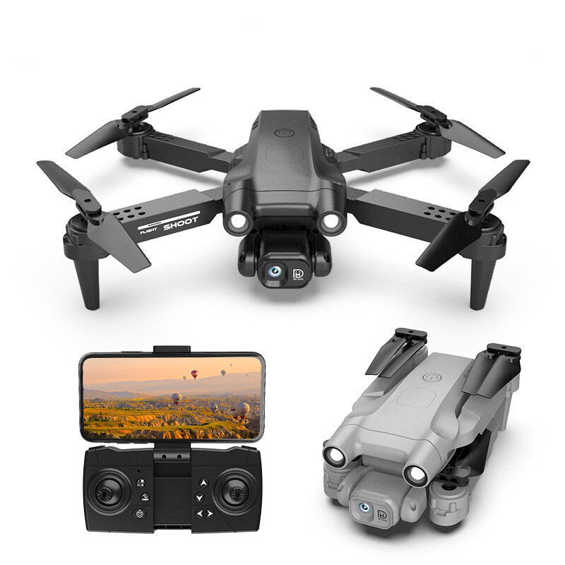 

LSRC GT2PRO 2.4G 4CH WIFI FPV with 4K 480P HD Dual Camera Altitude Hold Headless Mode Foldable РЦ Дрон Quadcopter RTF
