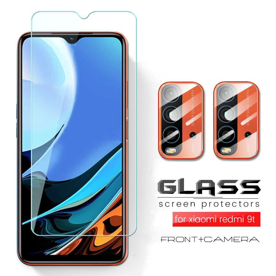 

Bakeey for Xiaomi Redmi 9T Global Version Accessories Set 9H Anti-Explosion Full Glue Tempered Glass Screen Protector +