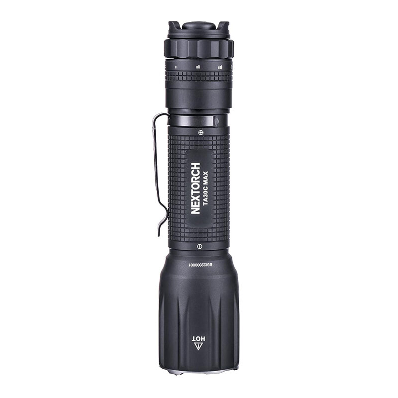 

Nextorch TA30C MAX 3000LM High Lumen Professional Tactical Flashlight USB Rechargeable LED Torch Ultra Bright Police Poc