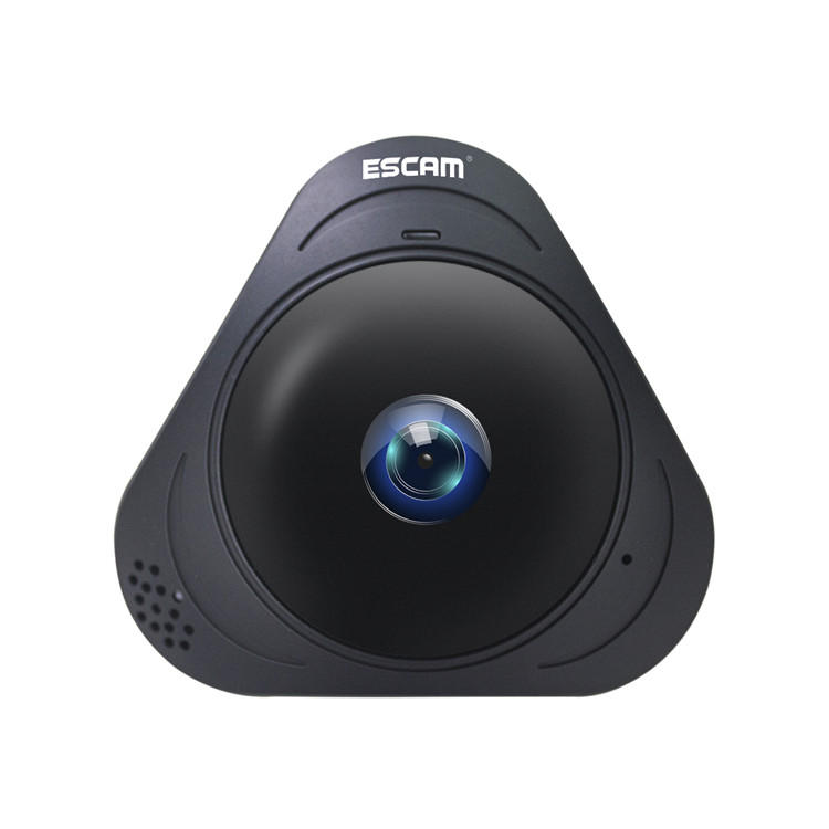 

ESCAM Q8 960P 1.3MP 360 градусов VR Fisheye WiFi IR Инфракрасный IP камера Двухсторонний аудиодетектор