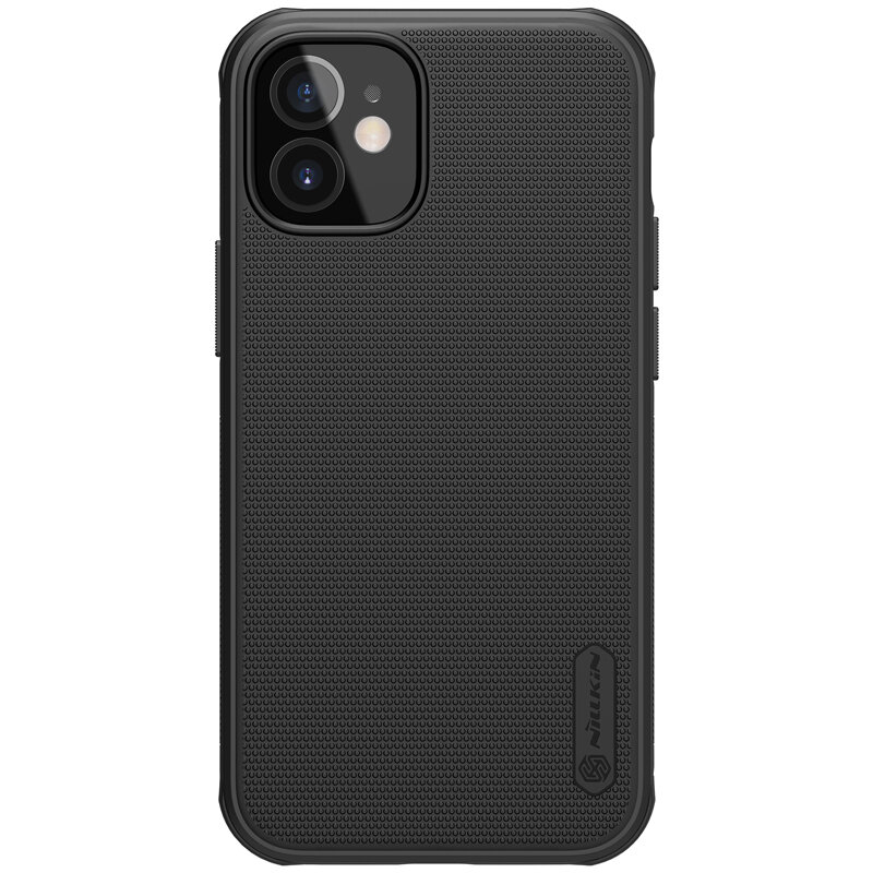 

Nillkin for iPhone 12 Mini Case Frosted Anti-Fingerprint Anti-Scratch Shockproof Hard PC Protective Case Back Cover