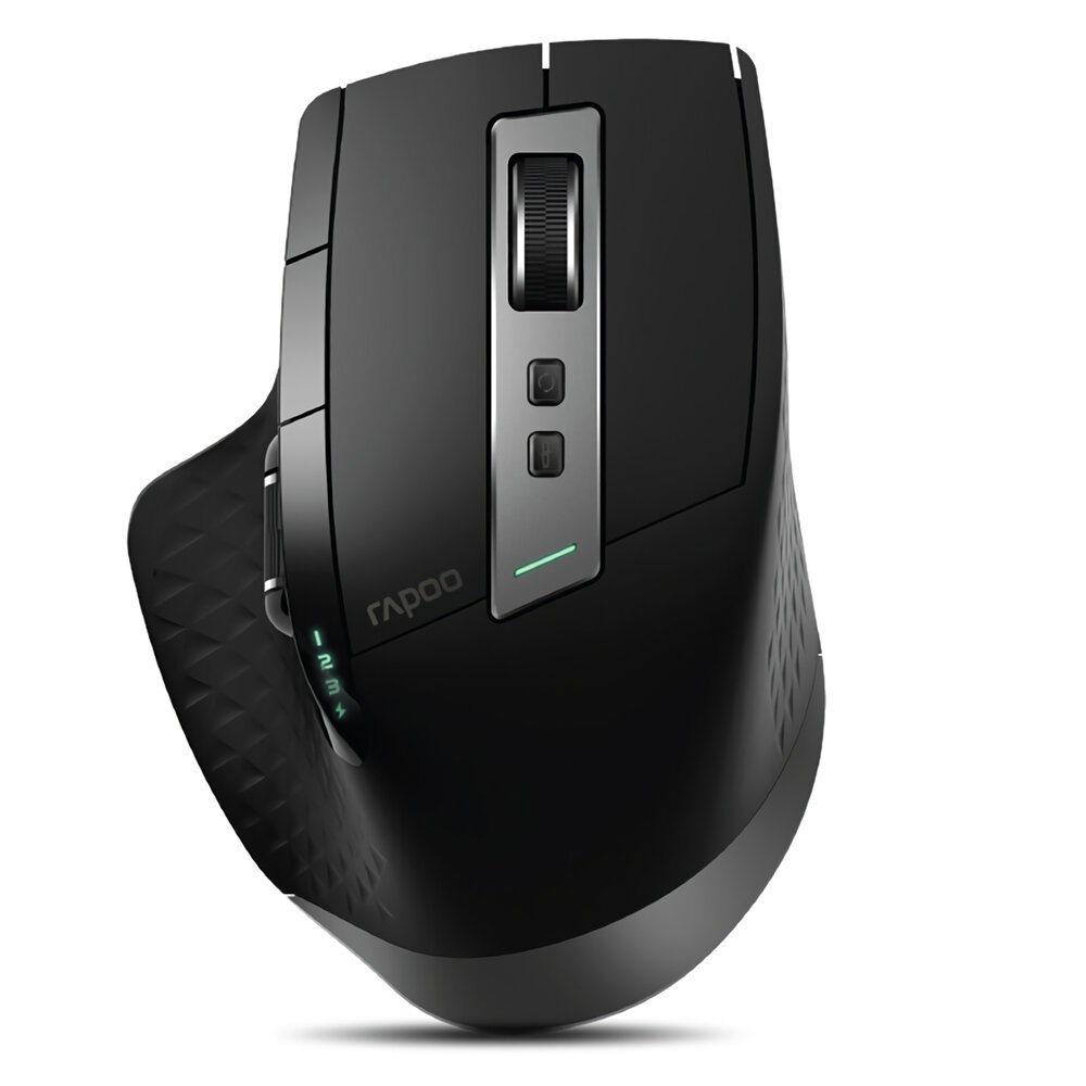 

Rapoo MT750L Multi-Mode Wireless Mouse 3200DPI bluetooth 3.0/4.0 2.4GHz Wireless Rechargeable Optical Mouse for Computer