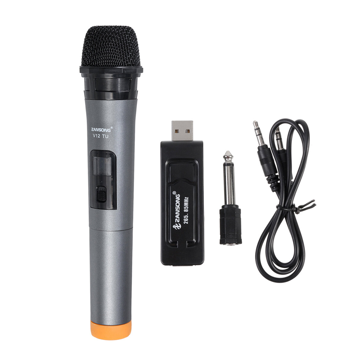 

Professional UHF Wireless Микрофон Handheld Mic System Karaoke With Receiver and Display Screen