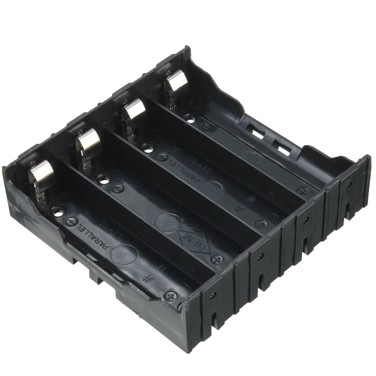 

Пластиковый держатель для чехола батарей Коробка хранения DIY для 4шт 18650 3.7V Перезаряжаемые Аккумуляторы