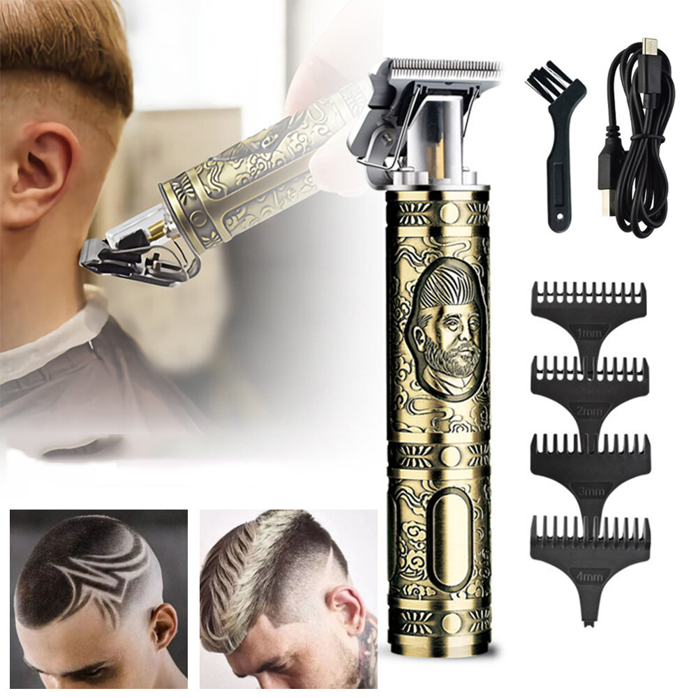 

Электрическая машинка для стрижки волос Волосы Аккумуляторная бритва для бороды Триммер Professional Men Волосы Машинка