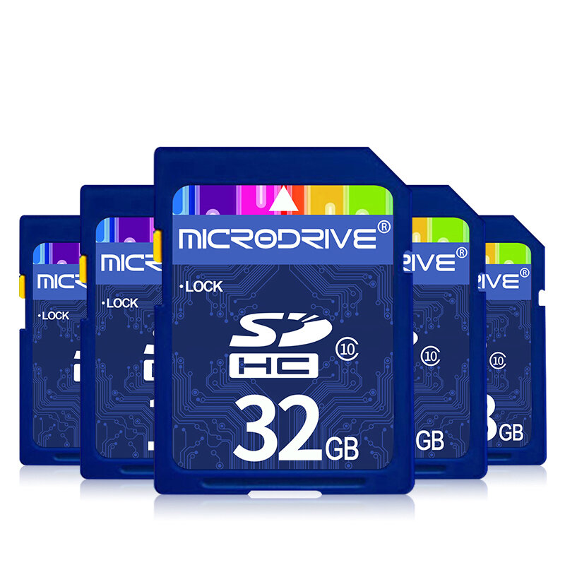 

Карта памяти MicroDrive Secure Digital High Speed 16GB 32GB 64GB Карта памяти SD 128 ГБ, класс 10 для компьютеров Цифров
