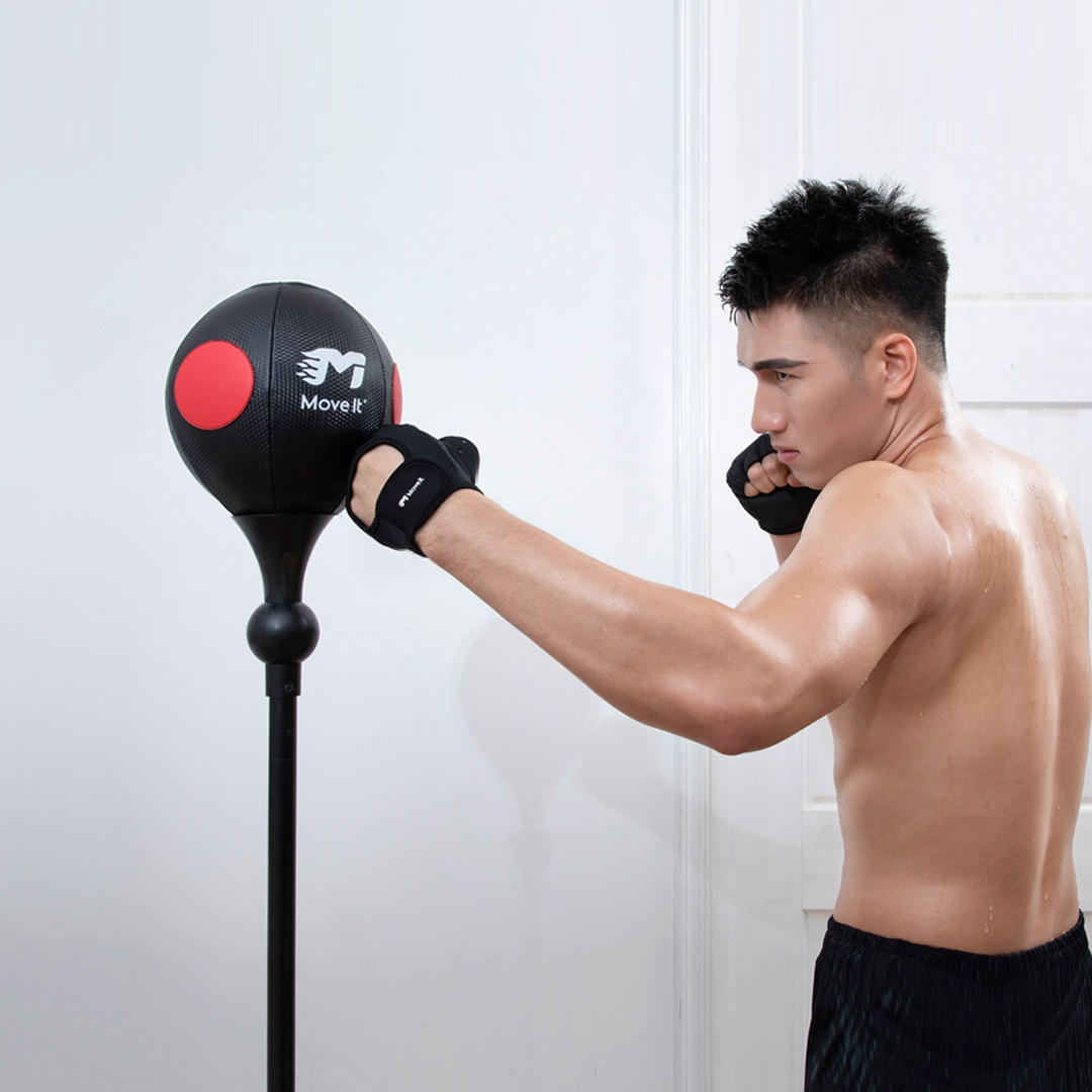 

Move It Punch Boxing Target Smart Punch Сумка Мяч для бокса с отскоком скорости и данными приложения Монитор Профессиона