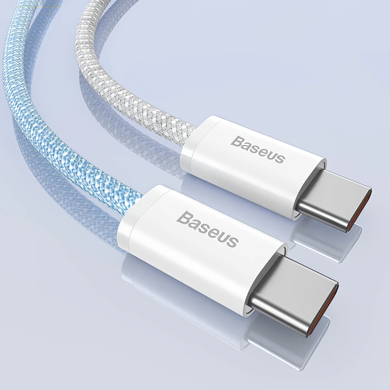

Кабель Baseus 100 Вт с USB-C на USB-C, шнур для быстрой зарядки, линия передачи данных, длина 1/2 м для DOOGEE S88 Pro д