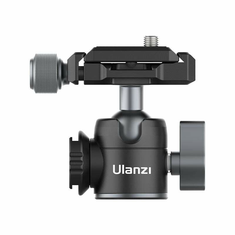 

Ulanzi U-60L Arca Swiss Side Cold Shoe Штатив Шаровая головка с быстросъемным креплением Пластина для DSLR LED Видеоламп