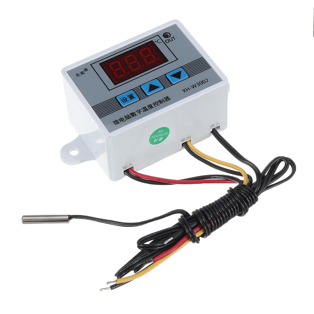

3 шт. 24 В XH-W3002 Микро цифровой термостат Высокоточный переключатель контроля температуры Точность нагрева и охлажден