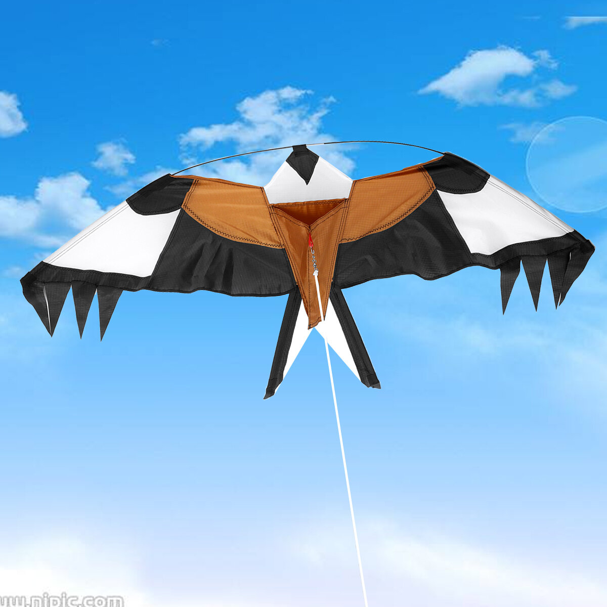 

Эмуляция Flying Hawk Bird Scarer Drive Кайт Для Дома Сад Пугало Двор На открытом воздухе Игрушки Flying Kit