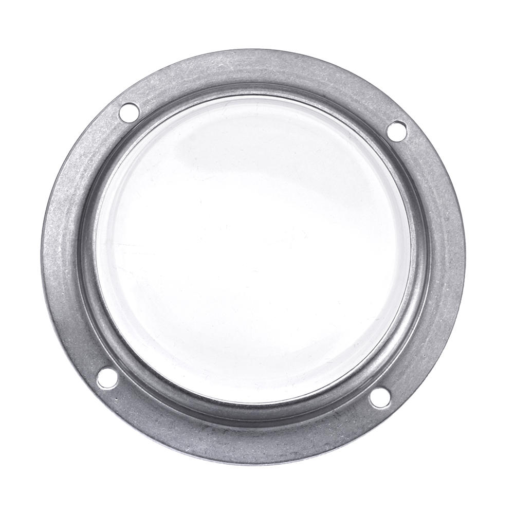 

78MM Оптическое стекло Объектив Водонепроницаемы 90 градусов + алюминиевое кольцо для 20W-100W высокой мощности чипа LED
