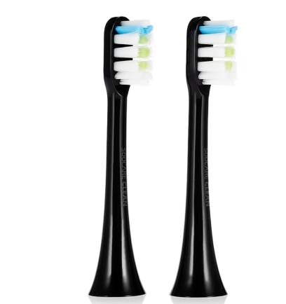 

2 шт. Сменные насадки для зубных щеток, совместимые с Soocas X1/X3/X5/V1/X3U Soocare электрическая зубная щетка