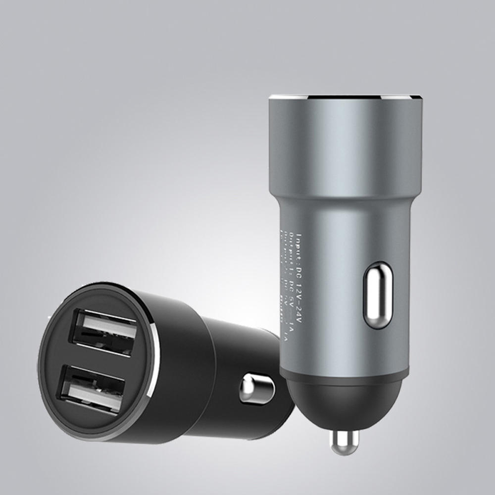 

Bakeey 2.4A Dual USB Fast Charging Авто Зарядное устройство для iPhone X XS HUAWEI P30 Oneplus 7 MI9 S10 S10+