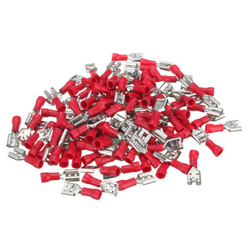 How can I buy 100pcs 22 16AWG RED Female Insulated Quick Disconnects Wire Crimp Terminals
 with Bitcoin
