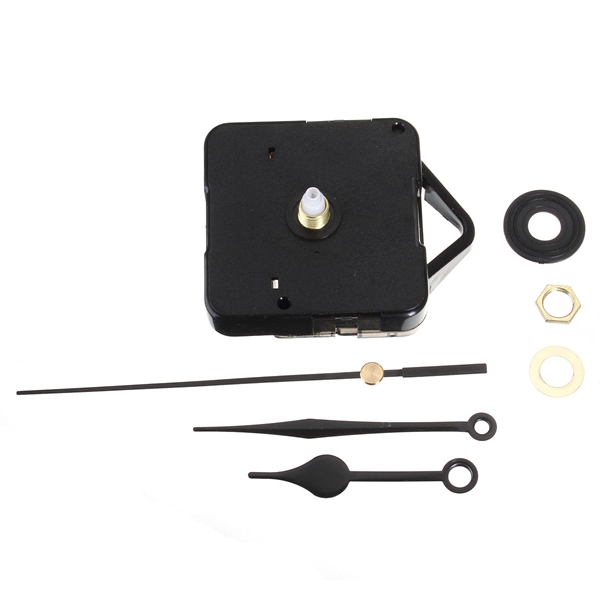 Find Black Hands DIY Quartz Clock Silent Movement Kit for Sale on Gipsybee.com with cryptocurrencies