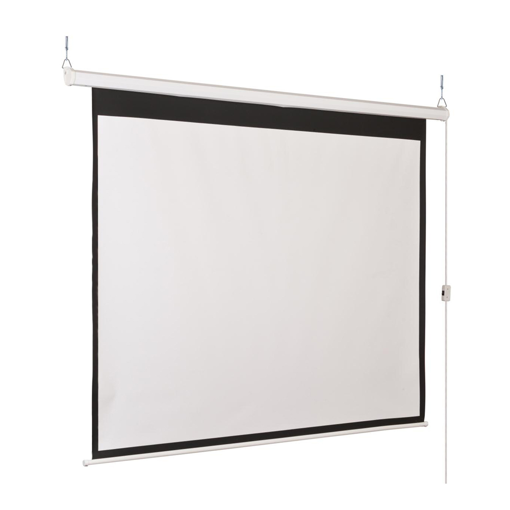 Find 100-inch Electric Projector Screen Grey Curtain 16:9 HD Glass Bead Projection Screen Home Cinema Theater Outdoor Movie for Sale on Gipsybee.com with cryptocurrencies