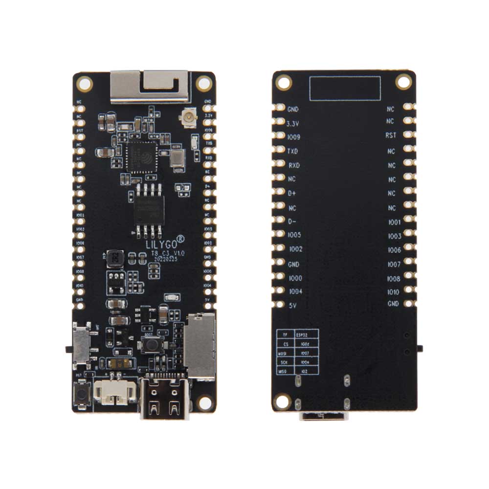 Find LILYGO T8 C3 ESP32 C3 Development Board Wifi Bluetooth V5 0 Wireless Module Supports TF with 3D Antenna for Sale on Gipsybee.com with cryptocurrencies