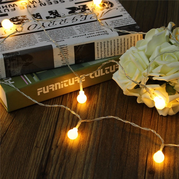 Find Battery Powered 5M 30 LED Ball Fairy String Light Outdoor Christmas Wedding Xmas Party Decor for Sale on Gipsybee.com with cryptocurrencies