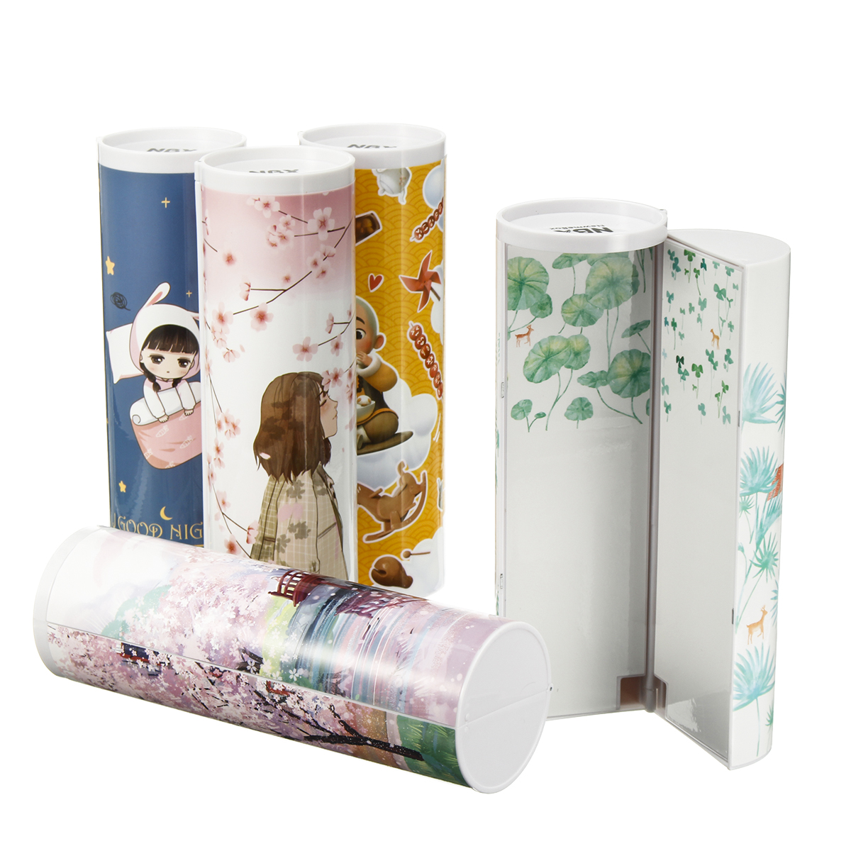 Find Cartoon Pencil Box Large Capacity Pencil Case Cylindrical Pencil Box Multifunction Stationery Box School Supplies for Sale on Gipsybee.com with cryptocurrencies