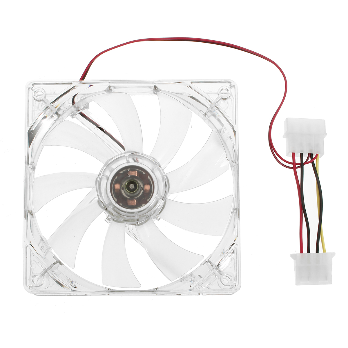 Find 12V DC 4Pin 4 LED Light 120x120x25mm 1100PRM PC Computer Case CPU Cooling Fan for Sale on Gipsybee.com with cryptocurrencies