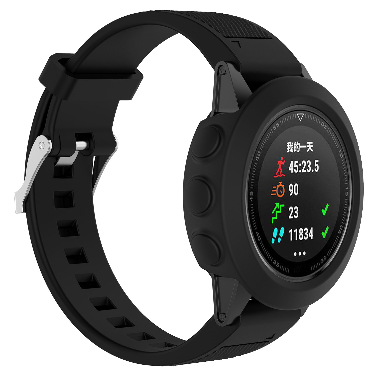 Find Bakeey Anti Scratch Shockproof Soft Silicone Watch Case Cover for Garmin Fenix 5S / Fenix 5 / Fenix 5X for Sale on Gipsybee.com with cryptocurrencies